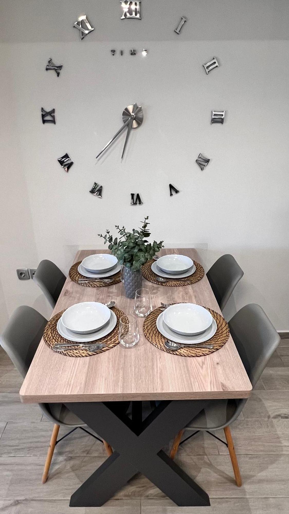 Lux Apartment Nea Kallikratia Nea Kallikrateia Bagian luar foto